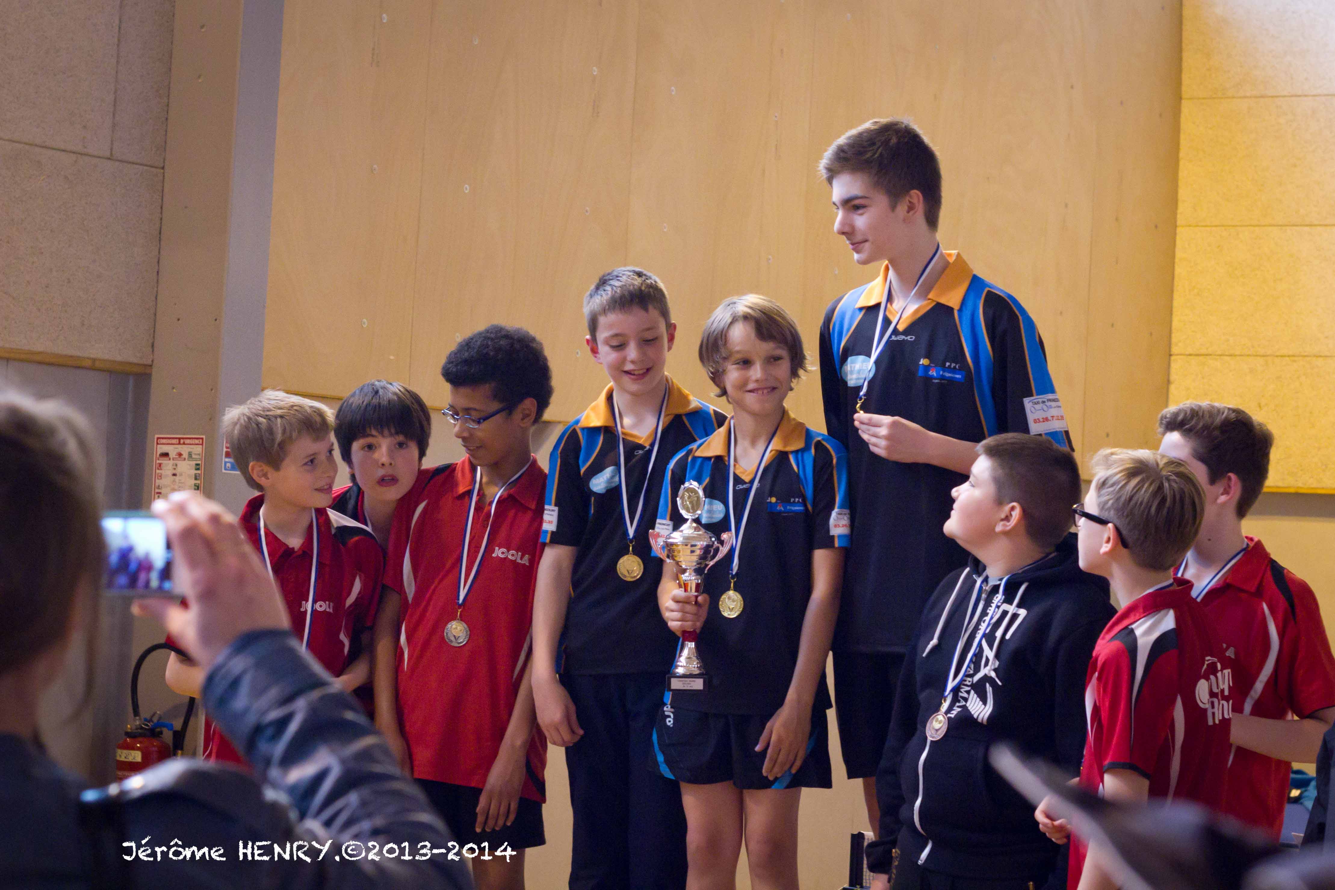 Final championnat jeunes 2014