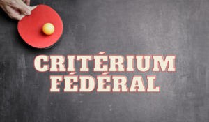 Critérium fédéral – Troisième tour